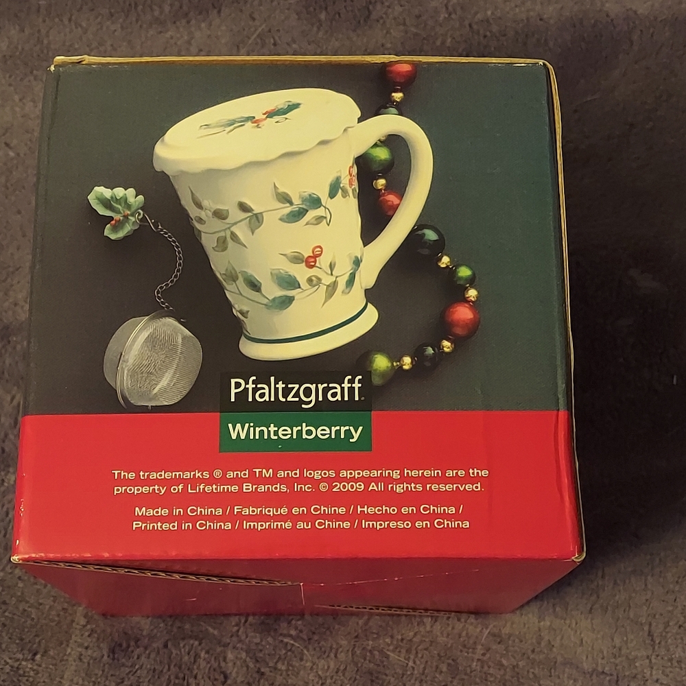Covered Mug with Tea infuser